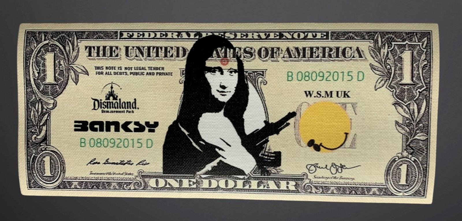 LOT N°57 BANKSY X DISMALAND – D’APRES