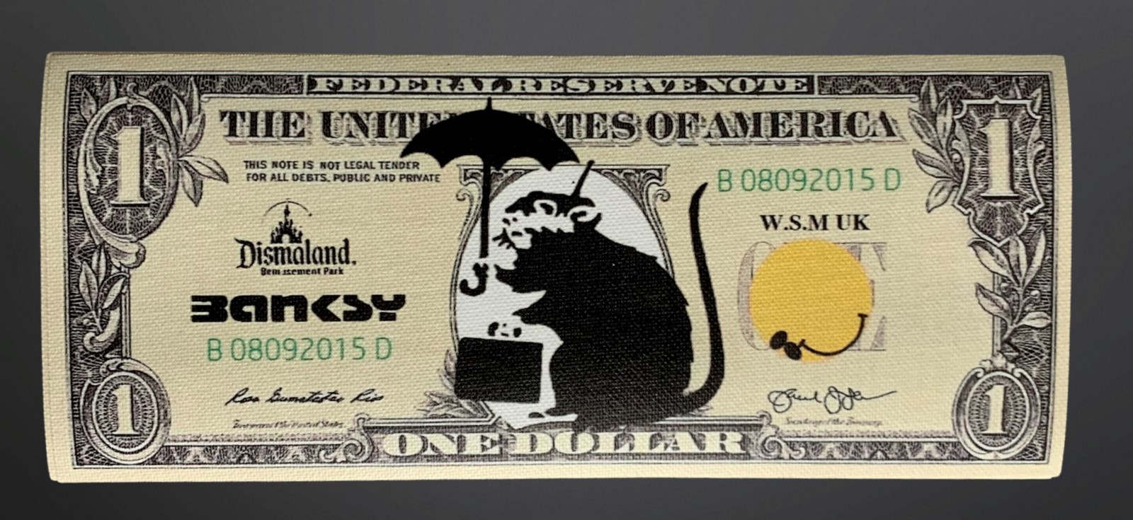 LOT N°59 BANKSY X DISMALAND – D’APRES
