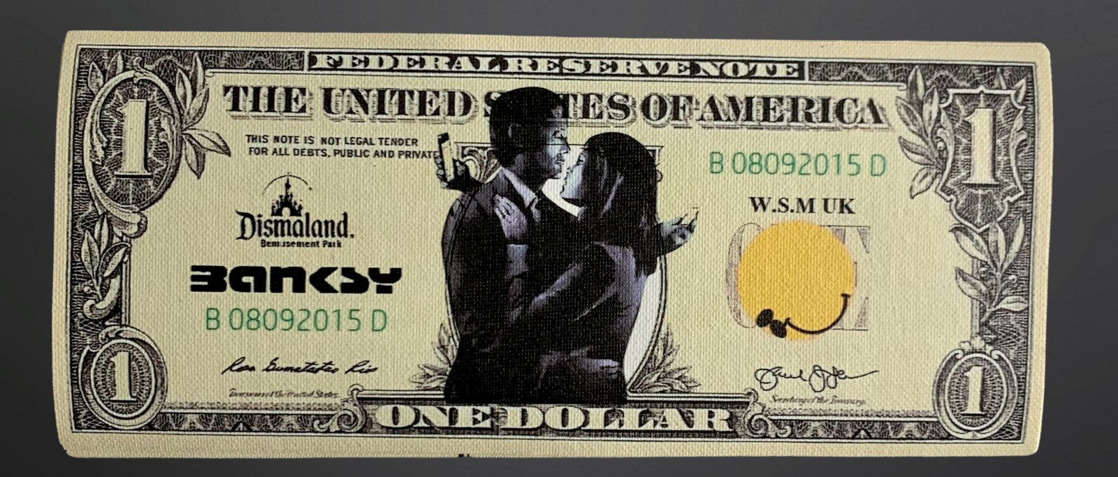 LOT N°61 BANKSY X DISMALAND – D’APRES