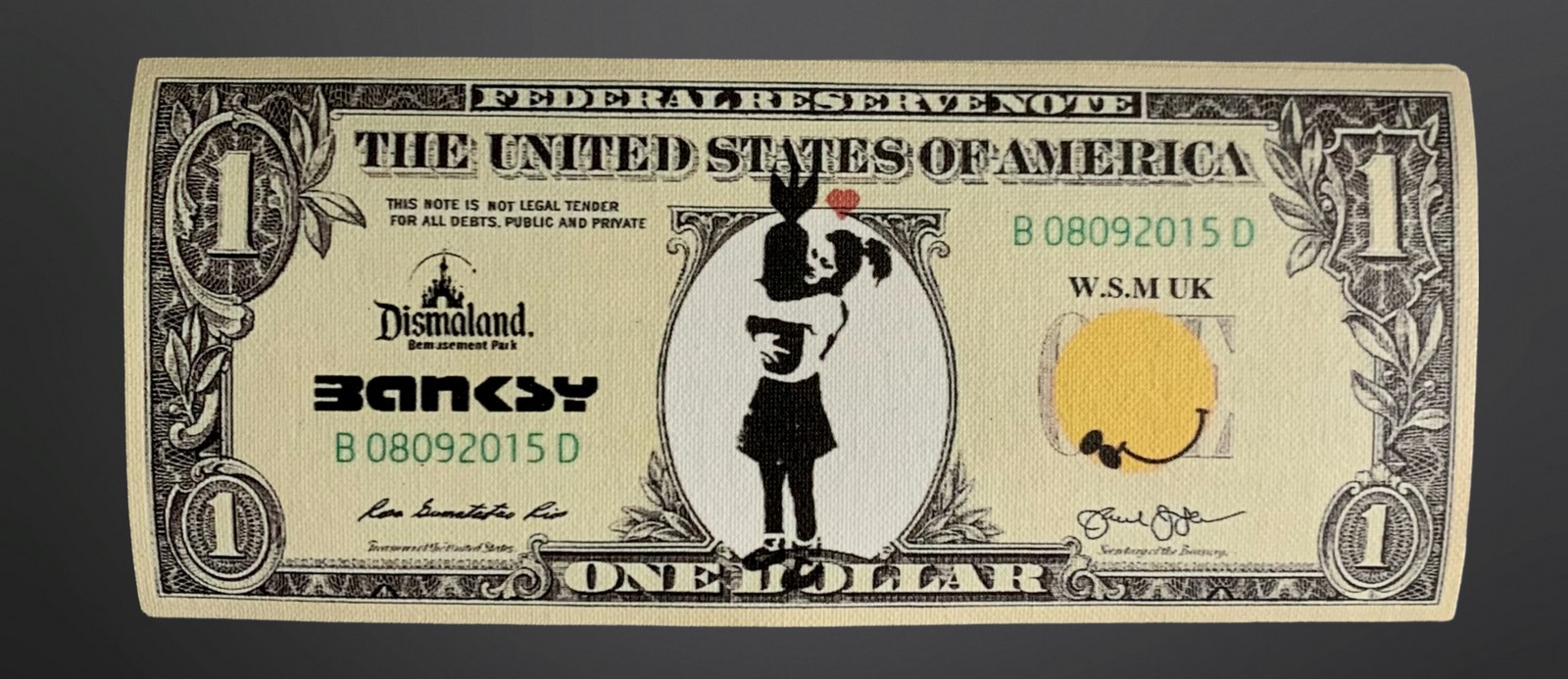 LOT N°62 BANKSY X DISMALAND – D’APRES