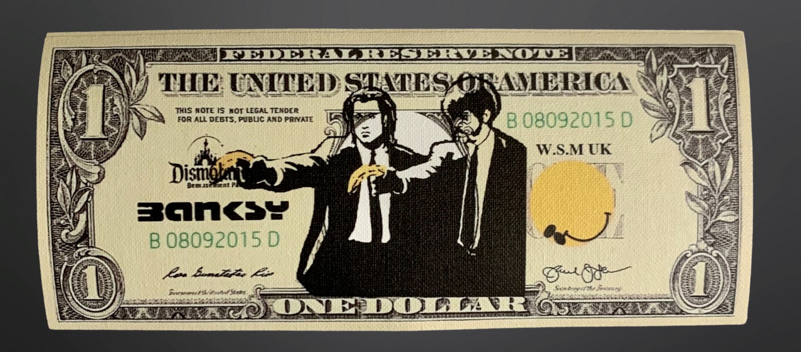 LOT N°63 BANKSY X DISMALAND – D’APRES