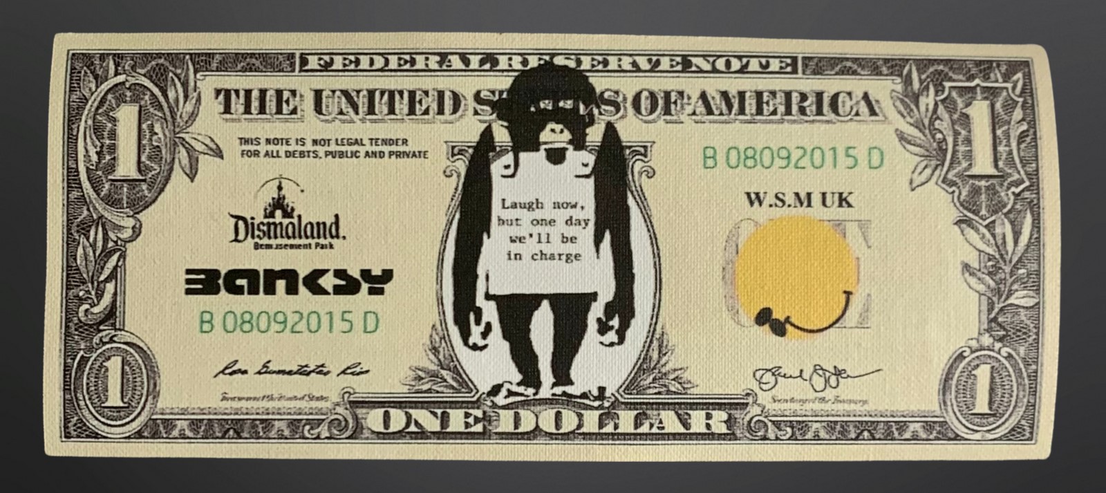 LOT N°64 BANKSY X DISMALAND – D’APRES