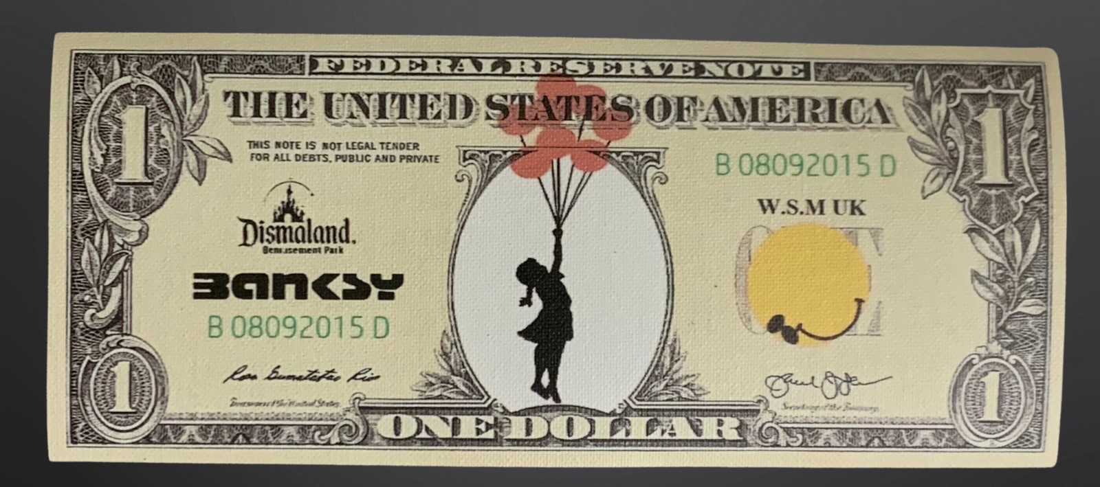 LOT N°65 BANKSY X DISMALAND – D’APRES