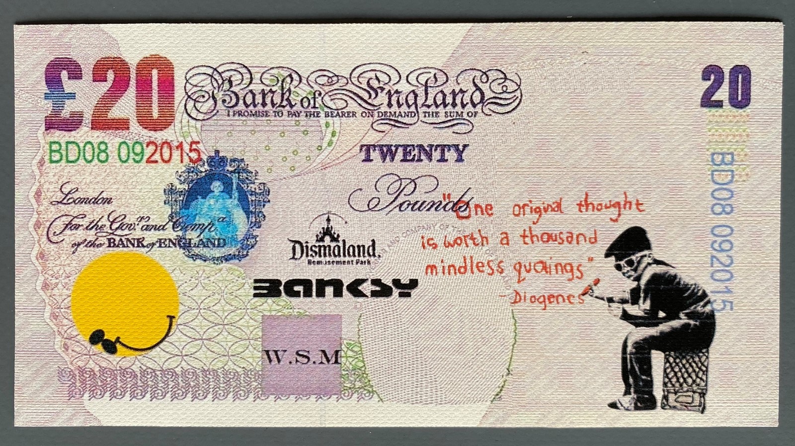 BANKSY X DISMALAND – D’APRES