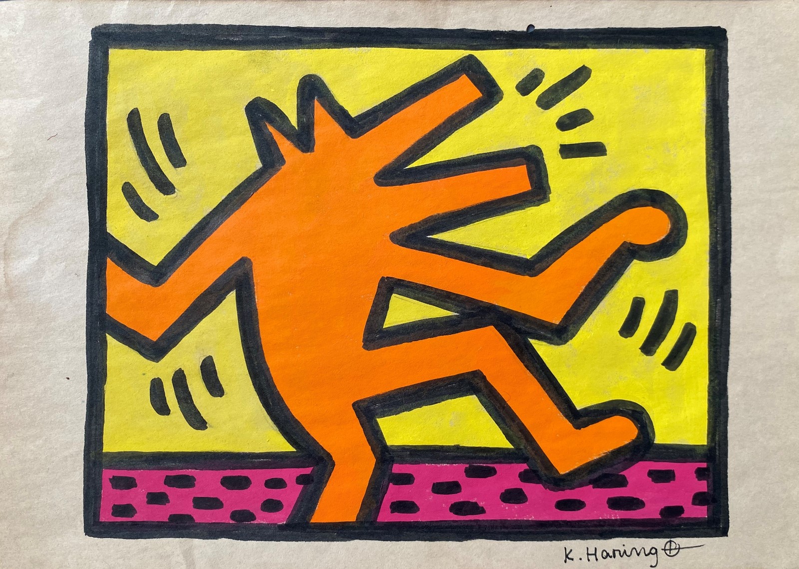 Keith HARING (1958-1990), Attribué à, Etats-Unis
