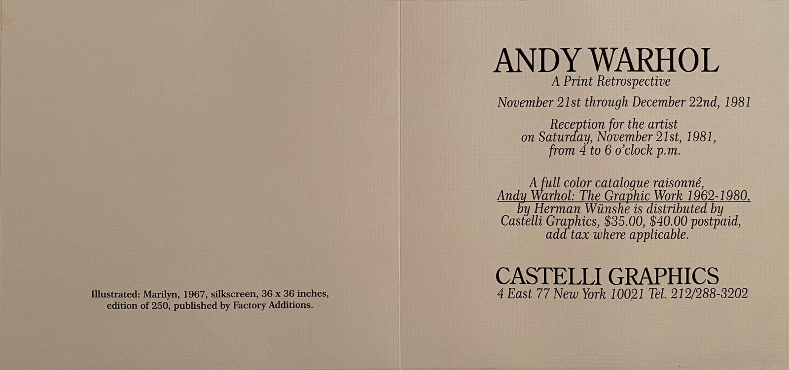 Andy WARHOL (1928-1987) (D'après) - Image 2