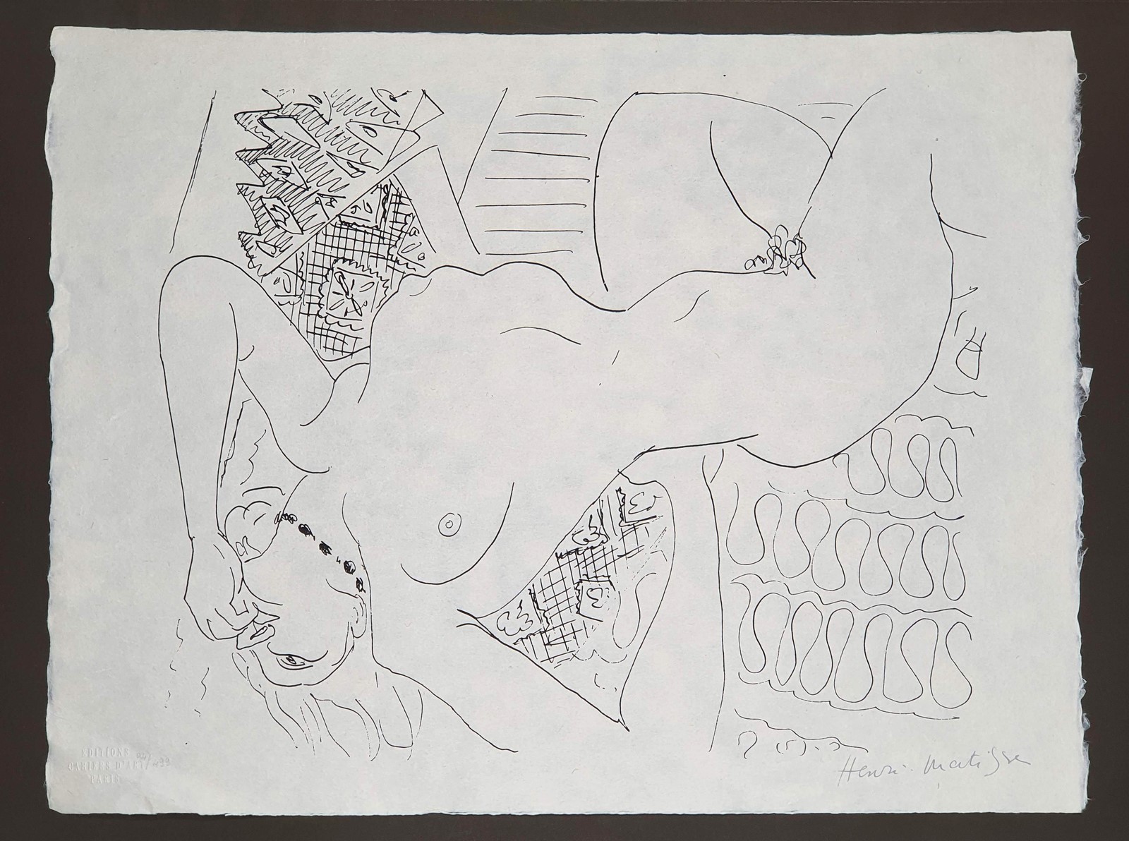 Henri MATISSE (1869-1954), D’Après