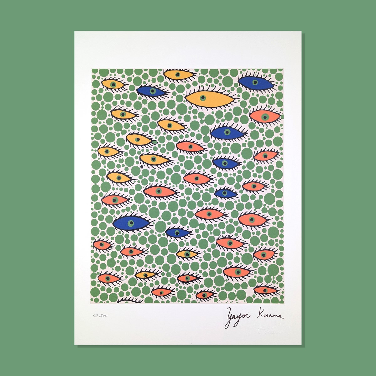 Yayoi KUSAMA (Né en 1929), D’Après