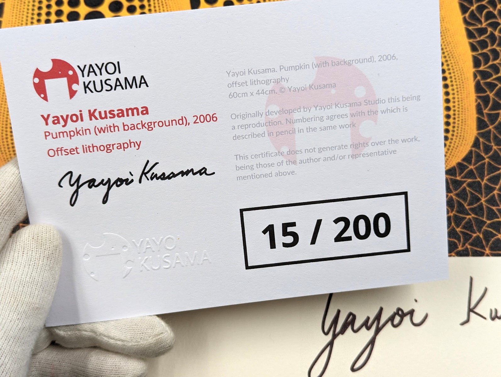Yayoi KUSAMA (Né en 1929), D’Après - Image 4