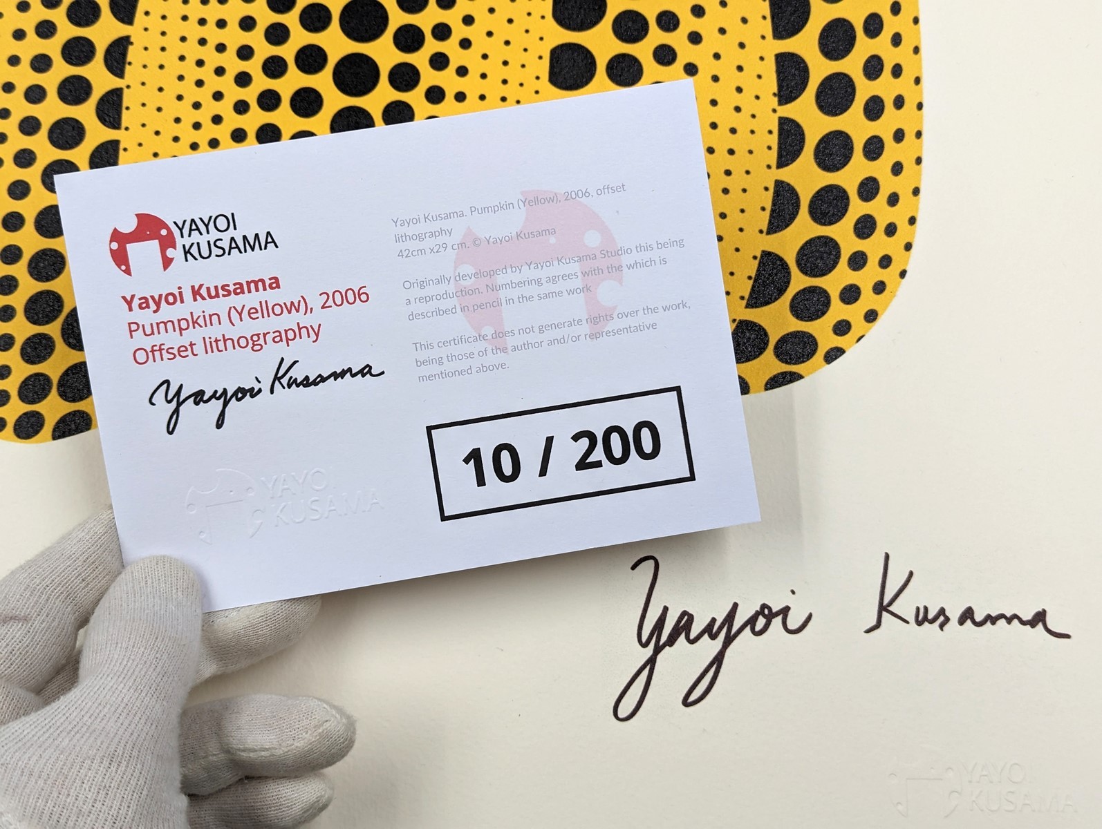 Yayoi KUSAMA (Né en 1929) - Image 4