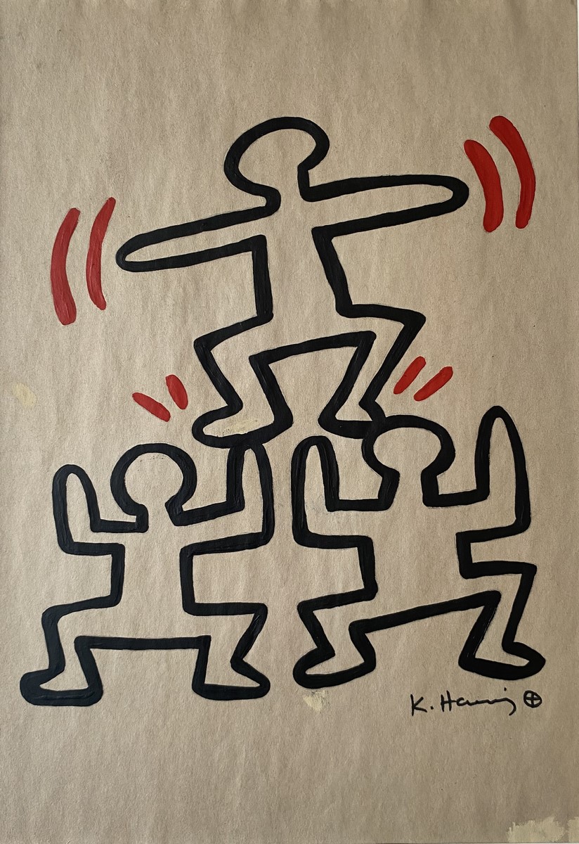 Keith HARING (1958-1990), Attribué à