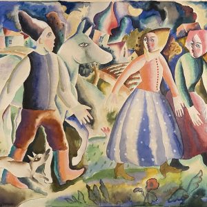 BELA KADAR (Budapest ,1877-1956), Attribué à