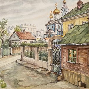 Mstislav Valerianovic DOBUZINSKIJ (1875-1957) , Attribué