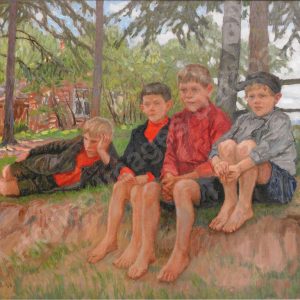 Nikolaj Petrovich BOGDANOV-BELSKY
(1868-1945), Attribué à