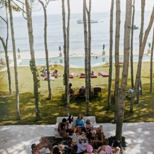 Slim AARONS (1916-2006)  Marbella House Party