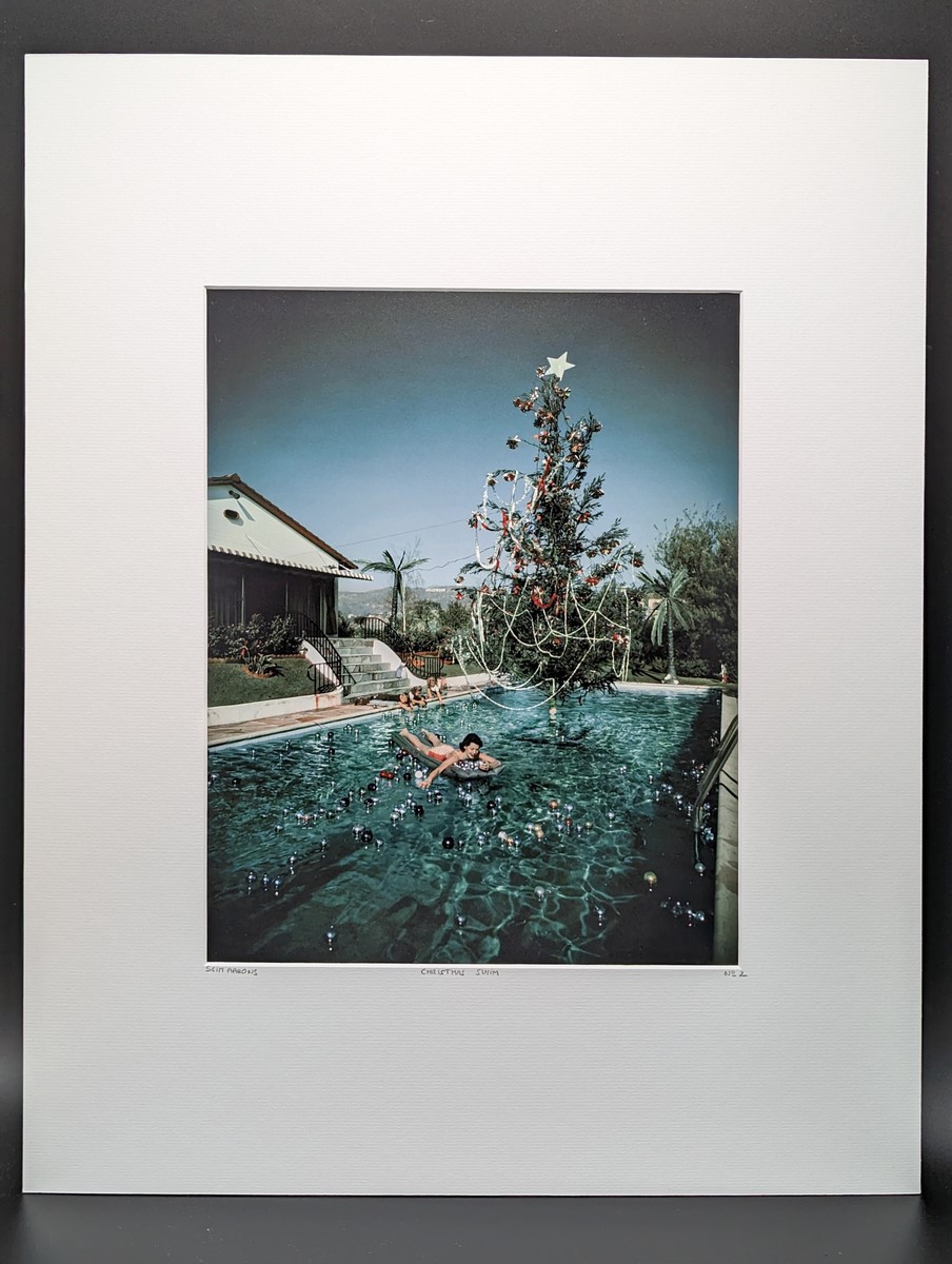Slim AARONS (1916-2006) Christmas Swim - Image 2