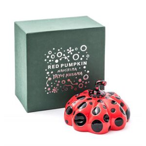Yayoi KUSAMA (Né en 1929) D’après  Naoshima Pumpkin Red & Black