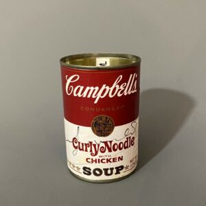 Andy WARHOL (1928-1987), Attribué à  Campbell’s Soup « Curly Noodle with Chicken ».