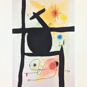 Joan MIRO (1893-1983), D’après  Le dedans et le dehors