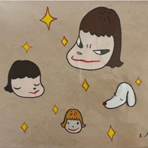 Yoshitomo NARA (Né en 1959), Attribué à  Sans titre