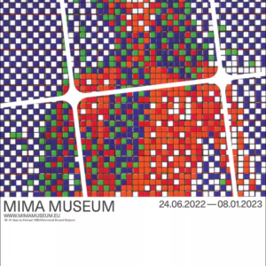 INVADER (Né en 1969)  Affiche de l'Exposition INVADER -RUBIKCUBIST
