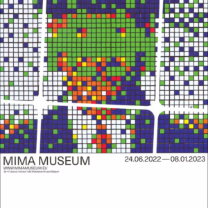 INVADER (Né en 1969)  Affiche de l'Exposition INVADER -RUBIKCUBIST