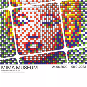 INVADER (Né en 1969)  Affiche de l'Exposition INVADER -RUBIKCUBIST