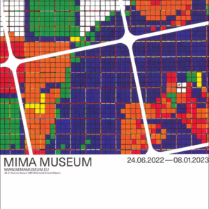 INVADER (Né en 1969)  Affiche de l'Exposition INVADER -RUBIKCUBIST