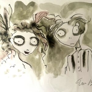 Tim BURTON (Né en 1958)  Sans titre