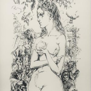 Léonard Tsuguharu FOUJITA (1886-1968), D’après  Êve à la pomme