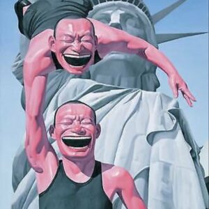 YUE MINJUN (Né en 1962)  Sans titre