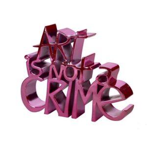 Mr. BRAINWASH (Né en 1966)  Art is not a crime