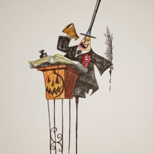 Tim BURTON (Né en 1958)  Sans titre