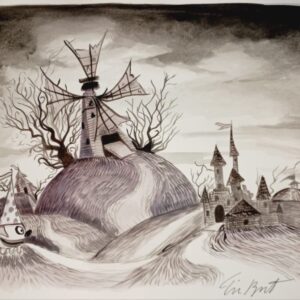 Tim BURTON (Né en 1958)  Sans titre