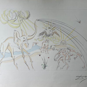 Salvador DALI (1904 -1989)  Les animaux malades, 1974