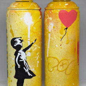 STREET ART SCHOOL  Girl with Ballons