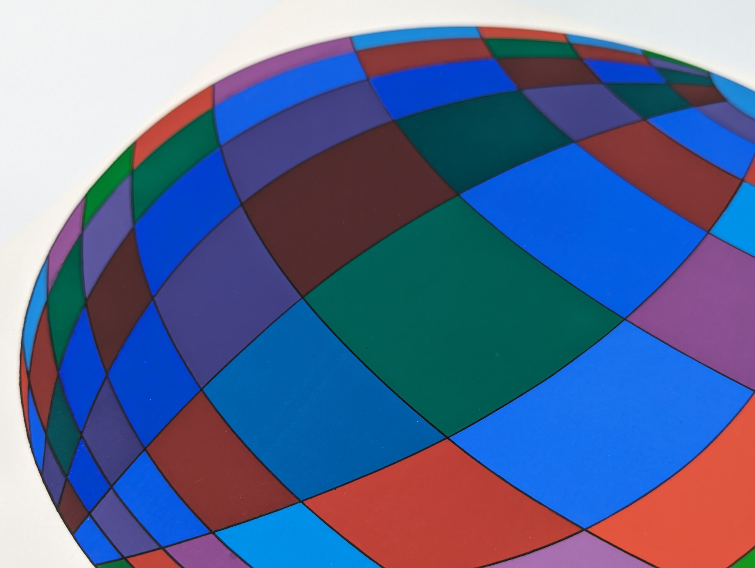 Victor VASARELY (1904-1997) Globe Folklore Planet, 1973 - Image 4