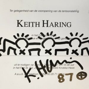 Keith HARING (1958-1990), Attribué à.