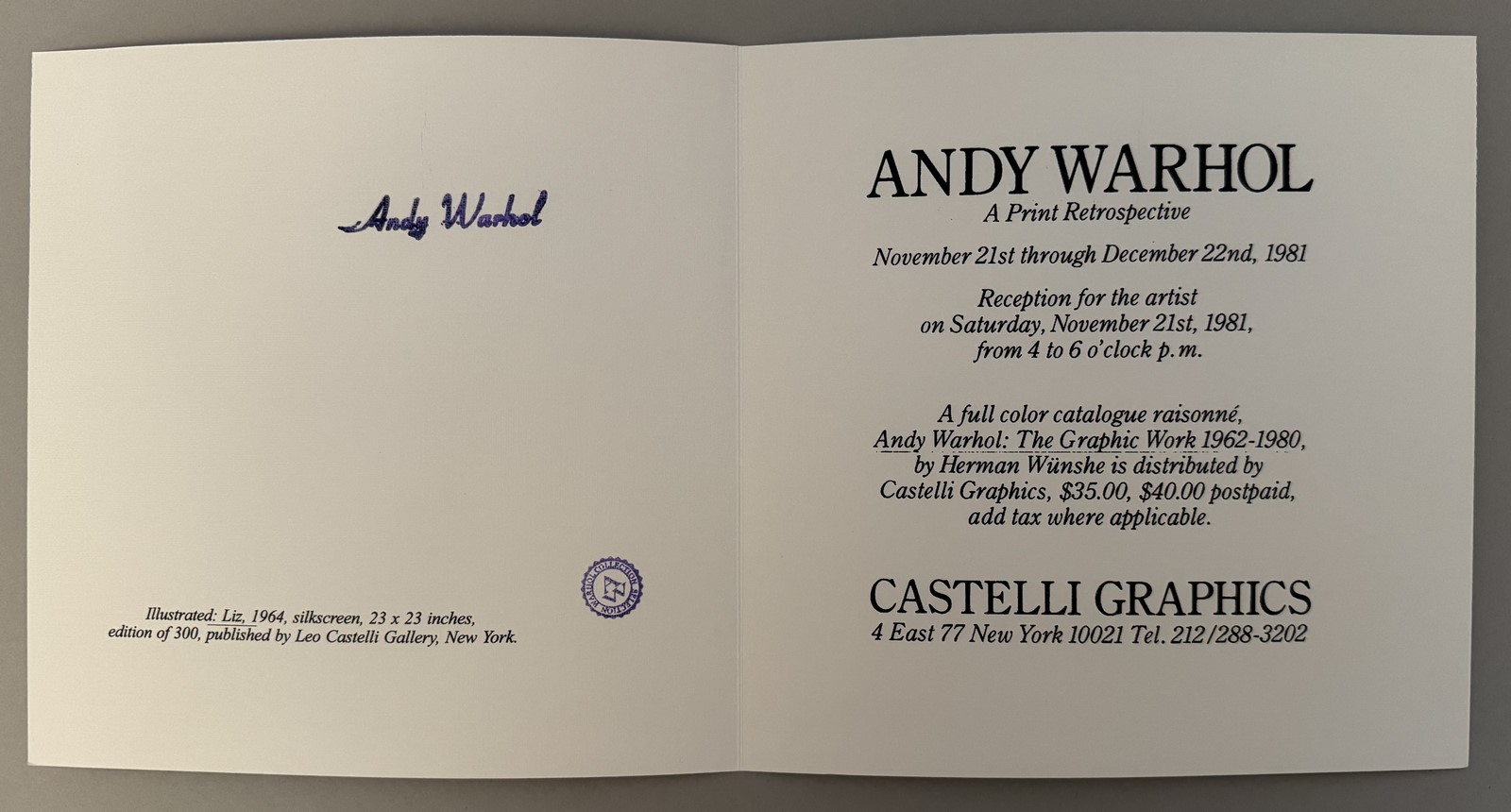 Andy WARHOL (1928-1987), d'après. - Image 2