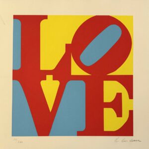 Robert INDIANA (1928-2018).