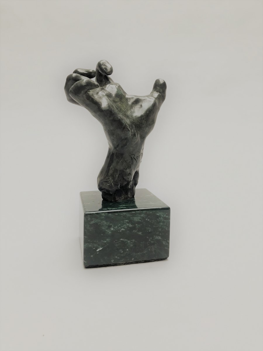 AUGUSTE RODIN (1840-1917), D'APRES Main crispée, petit modèle. - Image 2