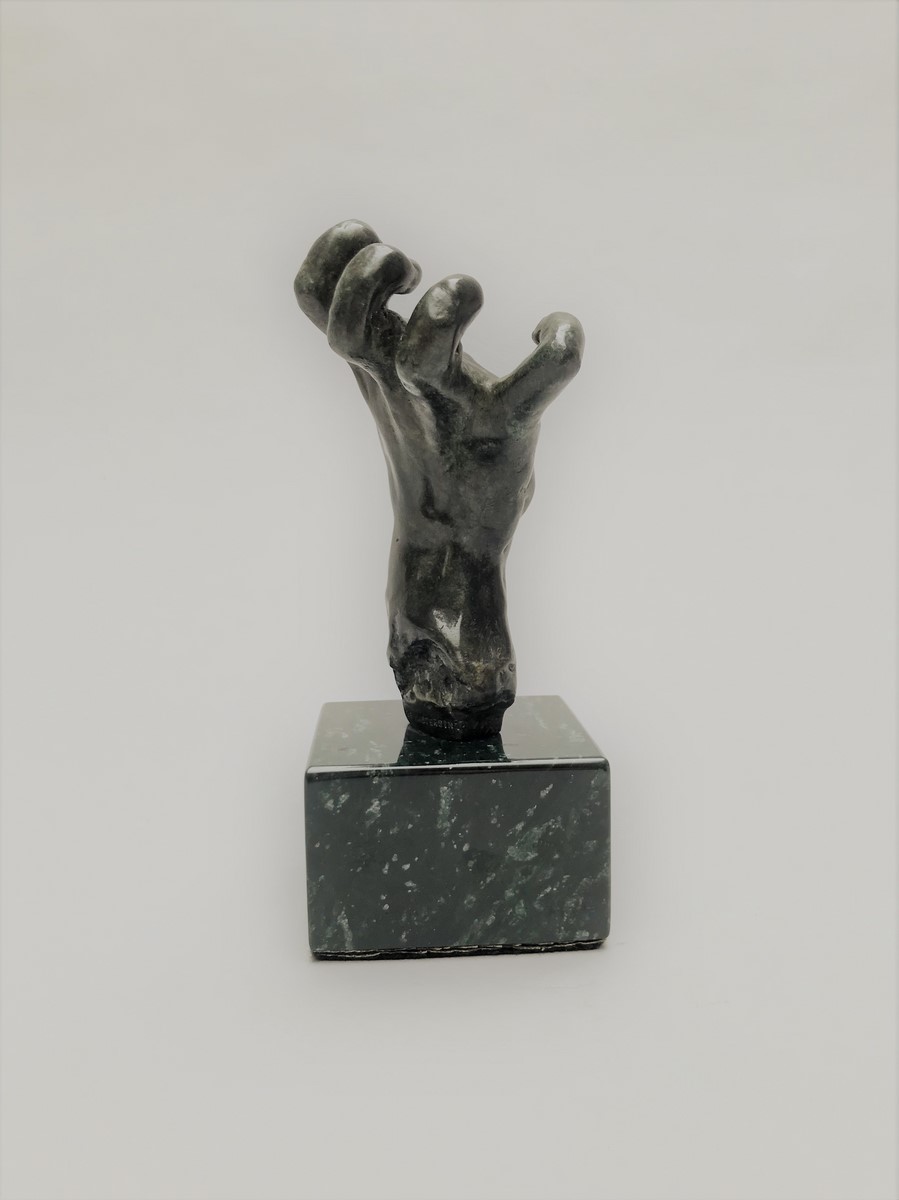 AUGUSTE RODIN (1840-1917), D'APRES Main crispée, petit modèle. - Image 3