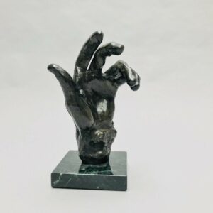 AUGUSTE RODIN (1840-1917), D'APRES  Etude pour main gauche de Pierre de Wissant.