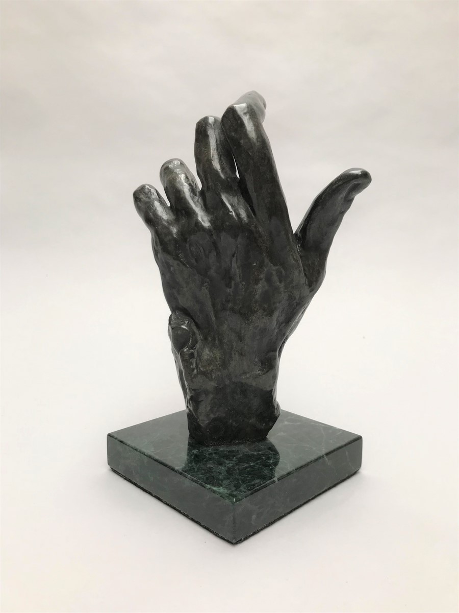 AUGUSTE RODIN (1840-1917), D'APRES Etude pour main gauche de Pierre de Wissant. - Image 2
