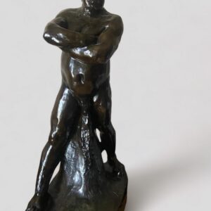 Auguste RODIN (1848-1917), D'après   Balzac, étude type c, petit modèle .