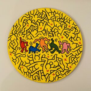 Keith HARING (1958-1990), Attribué à  Sans titre,1986