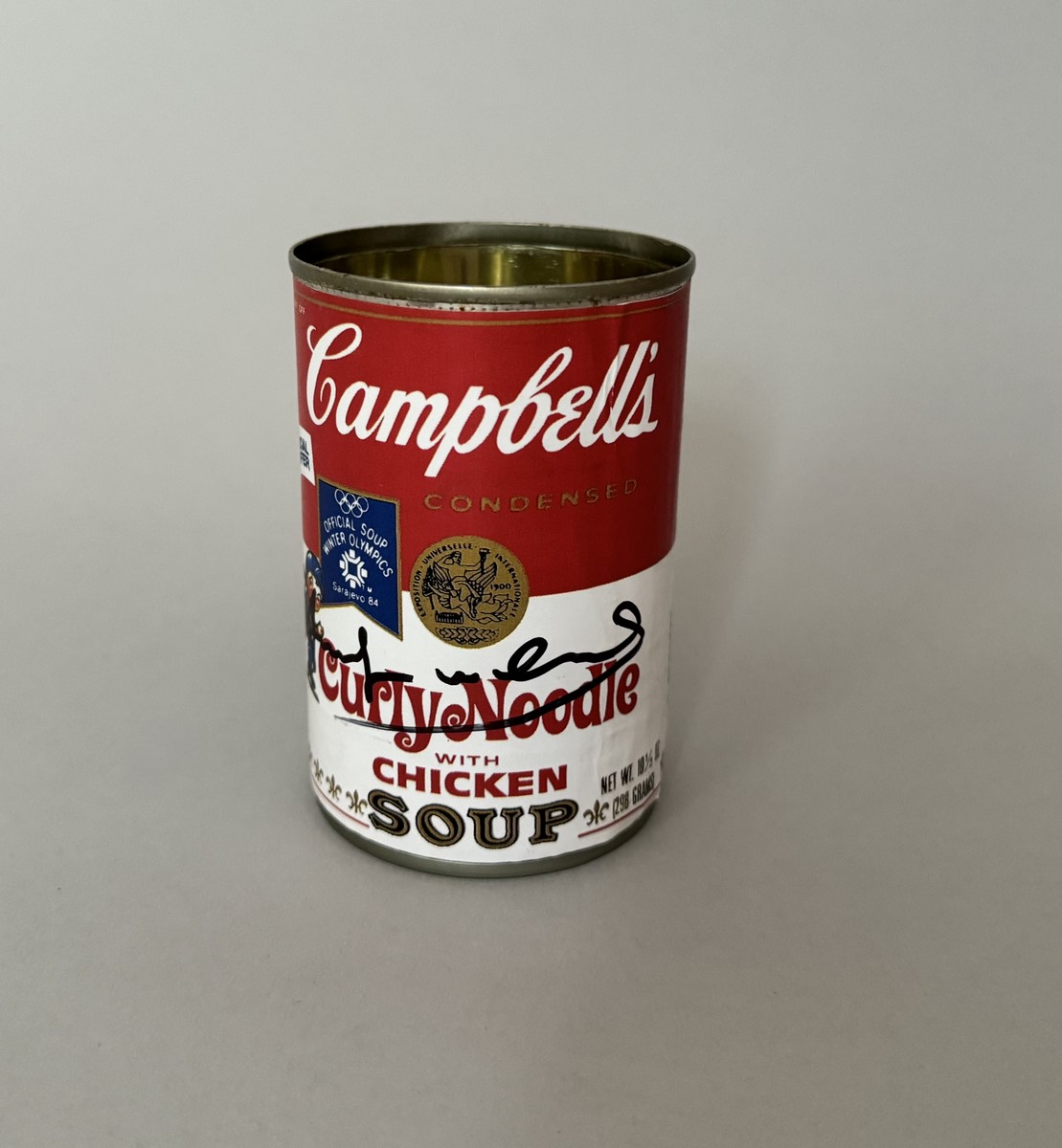 Andy WARHOL (1928-1987), Attribué à. Campbell’s Soup « Curly Noodle with Chicken ».
