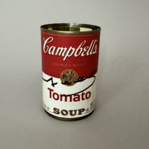 Andy WARHOL (1928-1987), Attribué à.  Campbell’s Soup « Tomato Soup ».
