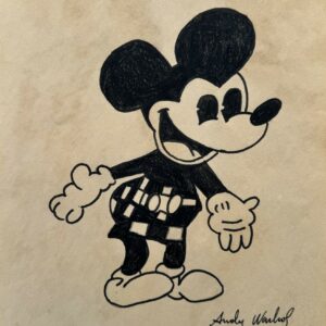 Andy WARHOL (1928-1987), D'Après  Mickey Mouse