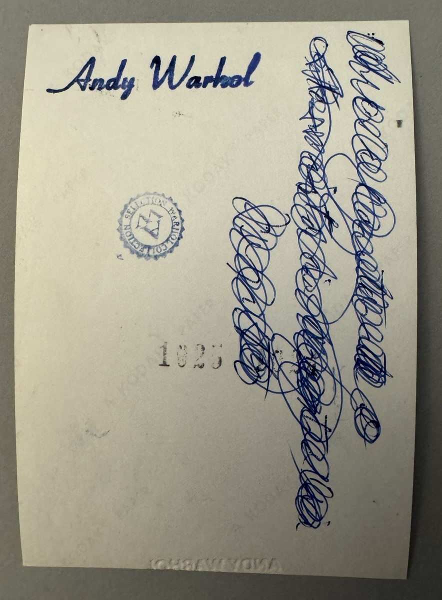 Andy WARHOL (1928-1987), Attribué à. Photographie argentique en noir et blanc, – Image 2